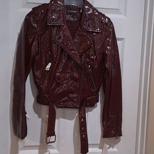 Moto jacket burgundy Vigoss Norstrom